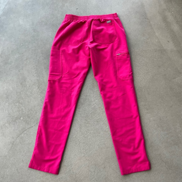 Figs Women's Sleeveless Top - Bright Pink - Picture 6 of 6